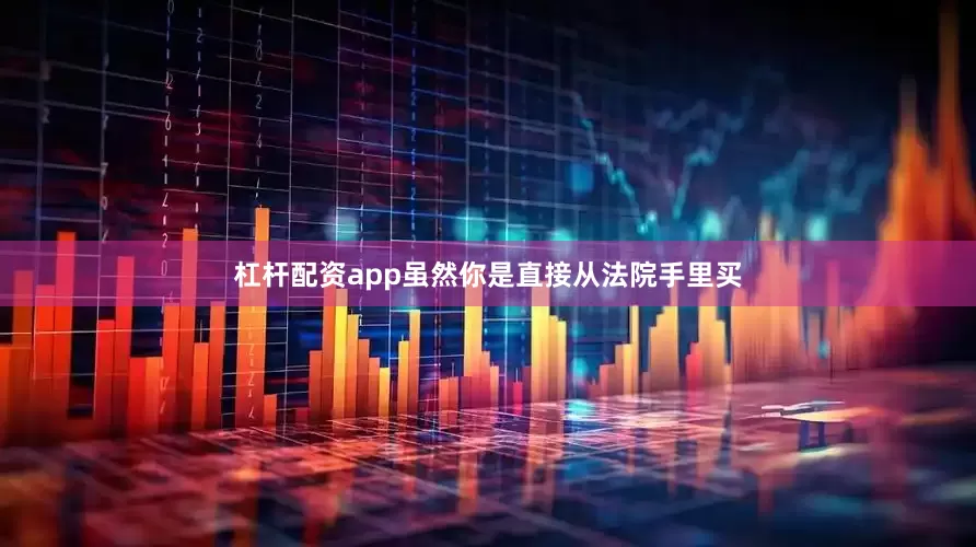 杠杆配资app虽然你是直接从法院手里买