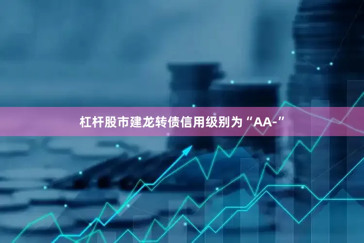 杠杆股市建龙转债信用级别为“AA-”